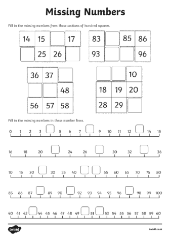 Missing numbers